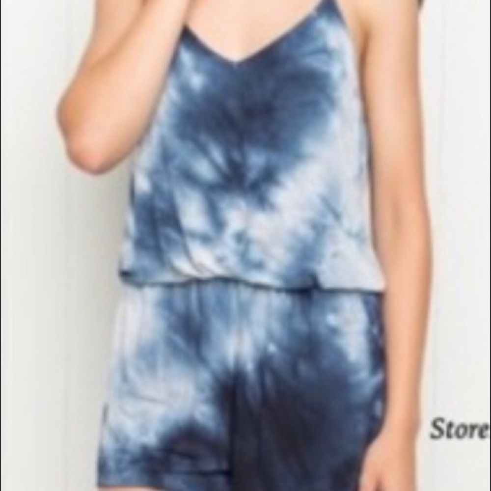 Tie dye romper